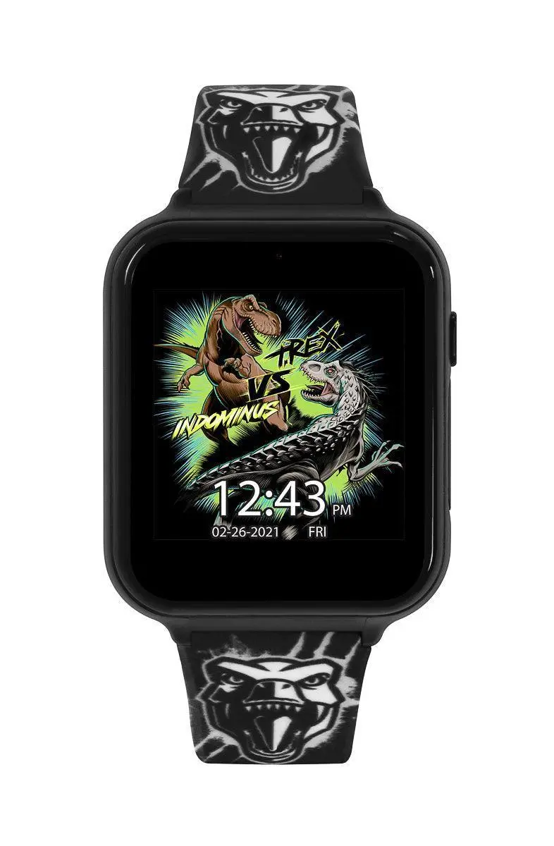 Jurassic Park Black Interactive Silicon Strap Watch 1