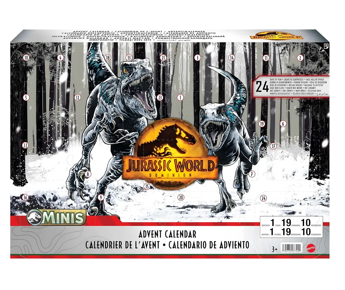 Jurassic World Advent Calendar 1