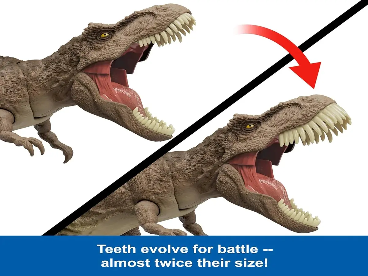 Jurassic World: Chaos Theory Netflix - All-Out Attack Tyrannosaurus Rex Dinosaur 2