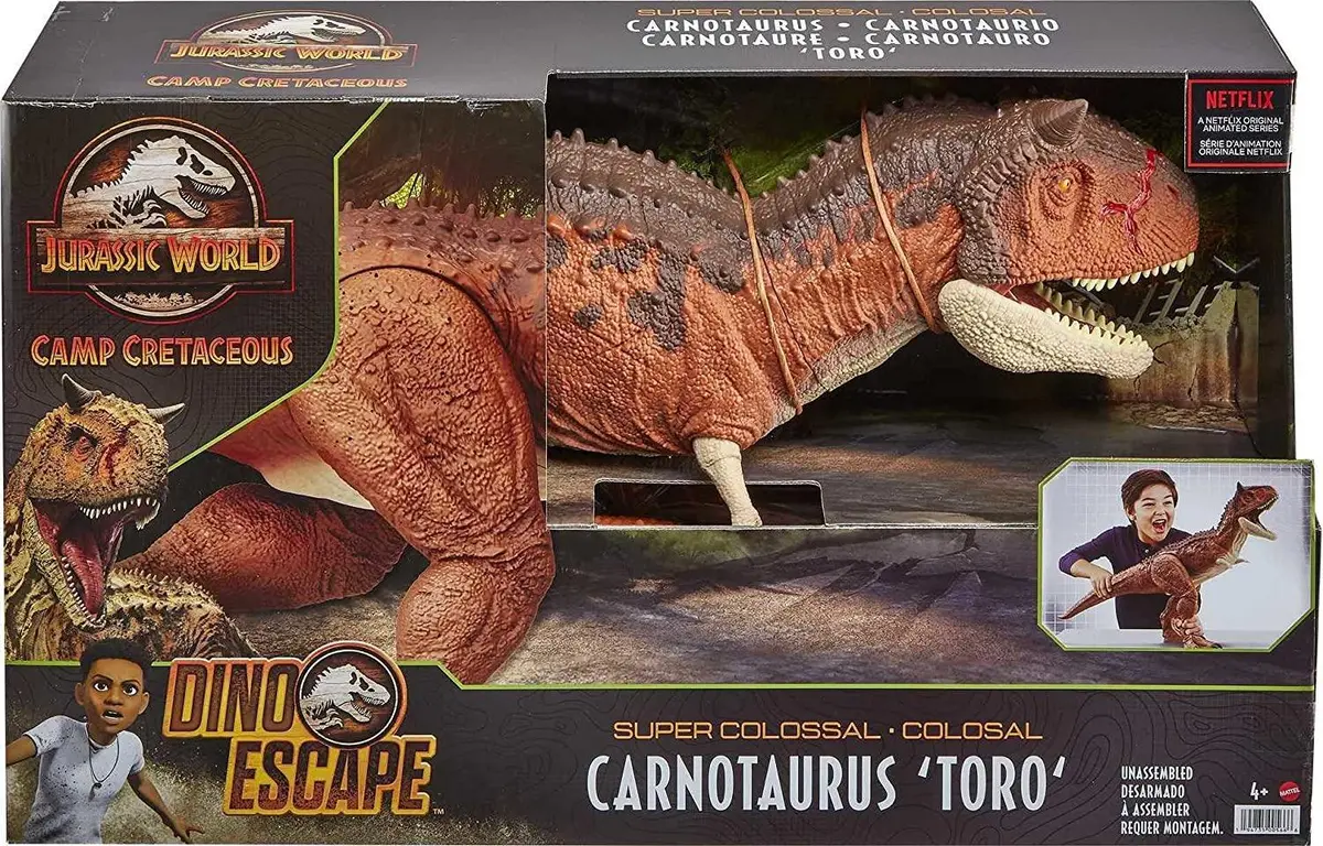 Jurassic World Giant Dino Carnotaurus Toro Dinosaur Action Figure 2