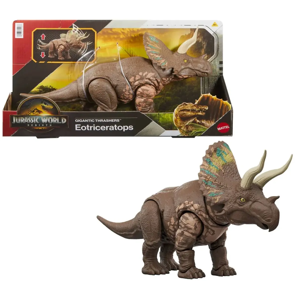 Jurassic World Gigantic Thrashers Eotriceratops Dinosaur 1