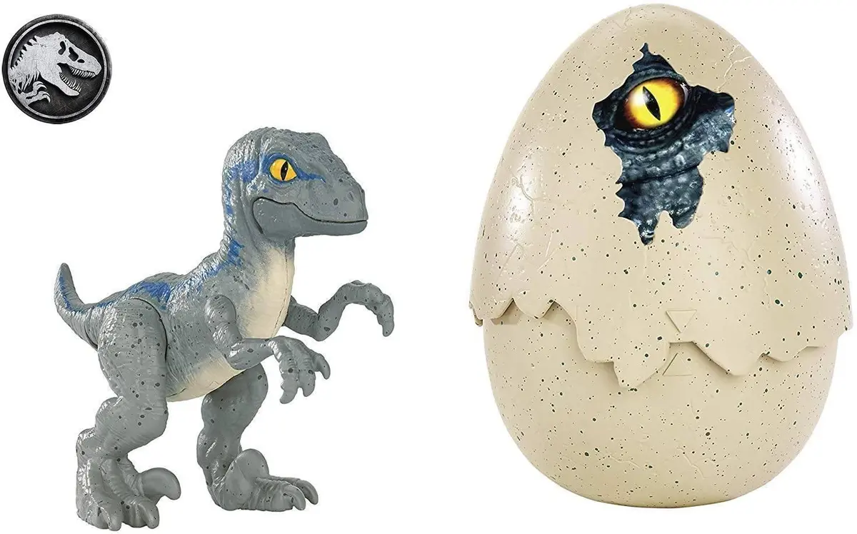 Jurassic World Hatch 'N Play Velociraptor "Blue" Playset 2