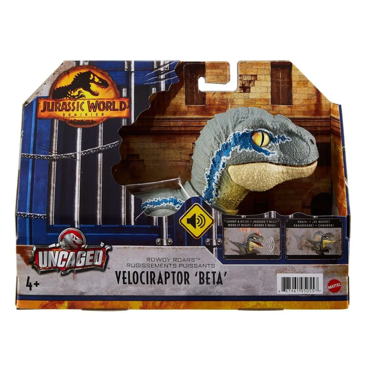 Jurassic World Uncaged Rowdy Roars Mirror Dino 1