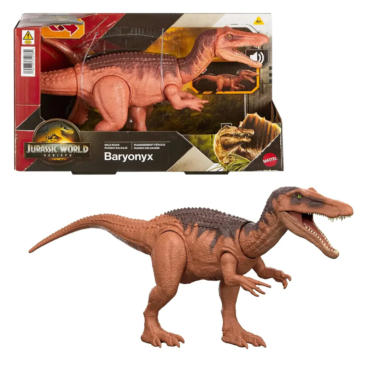 Jurassic World Wild Roar Baryonyx Dinosaur Toy 1