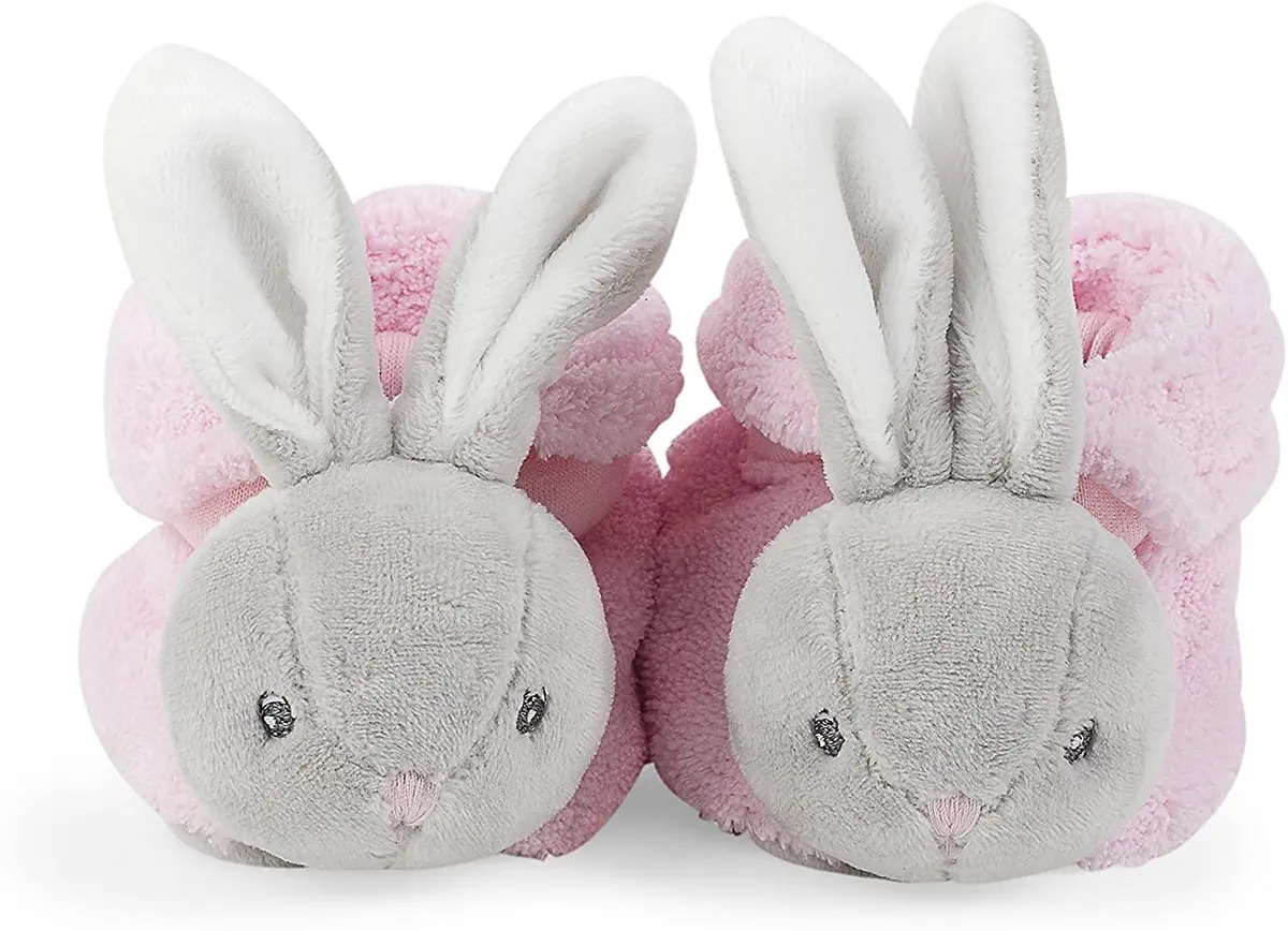 Kaloo K969573 Plume Booties Rabbit Pink 1