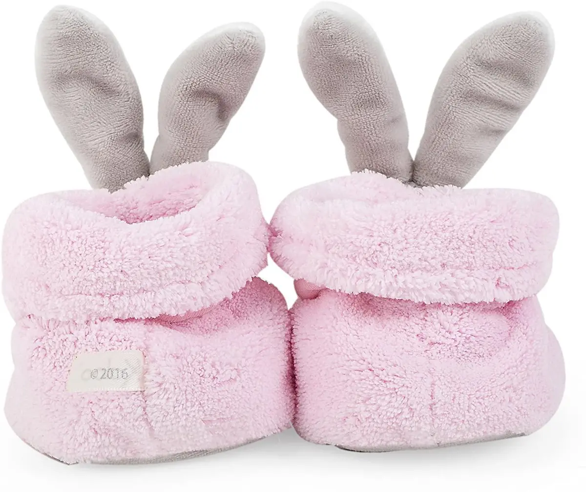 Kaloo K969573 Plume Booties Rabbit Pink 2