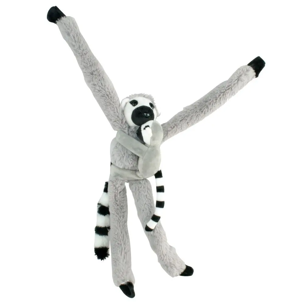 Keycraft Lemur With Baby Plush 1