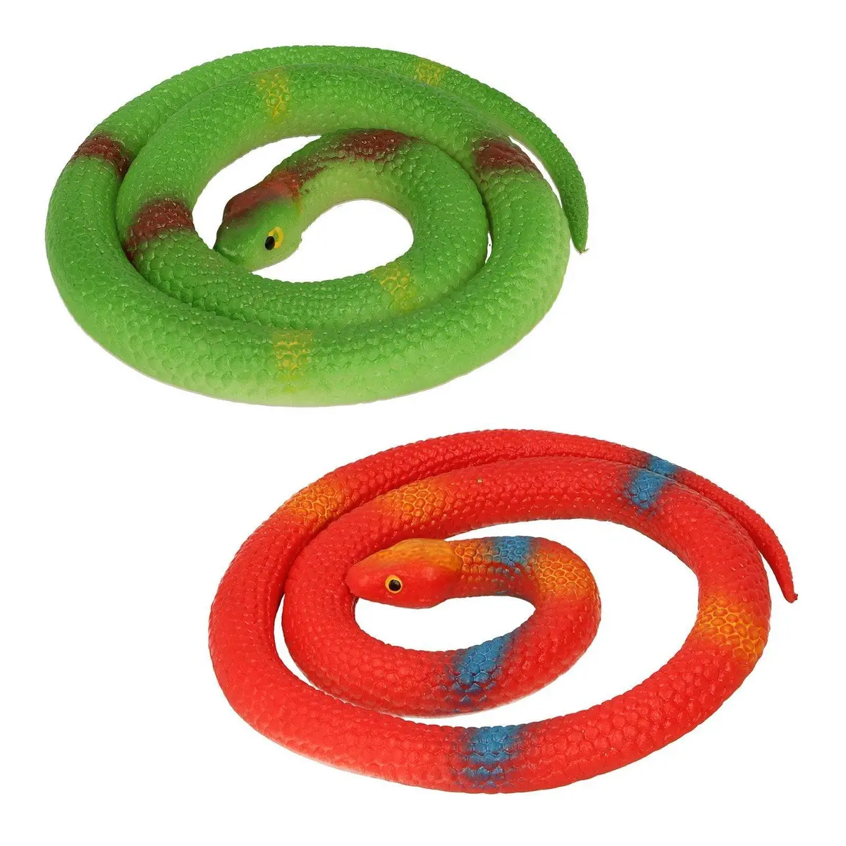 Keycraft Fumfings 13Cm Stretchy Coiled Snake 1