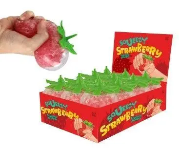 Keycraft Squeezy Bead Strawberry 1