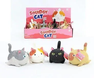 Keycraft Squidgy Cat Fidget Toy - Assorted 2