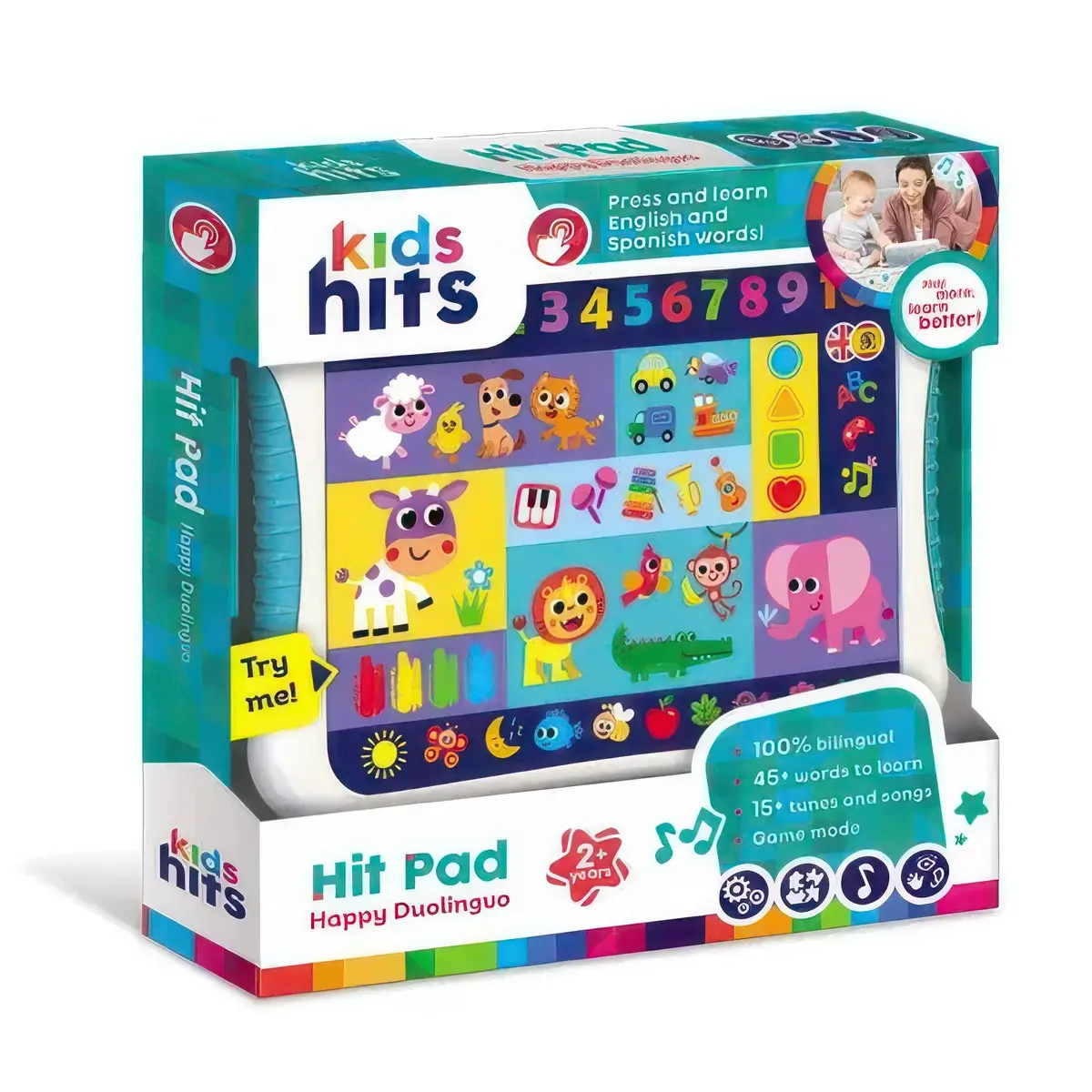 Kids Hits Educational Happy Duolingvo Tablet - Greek 1