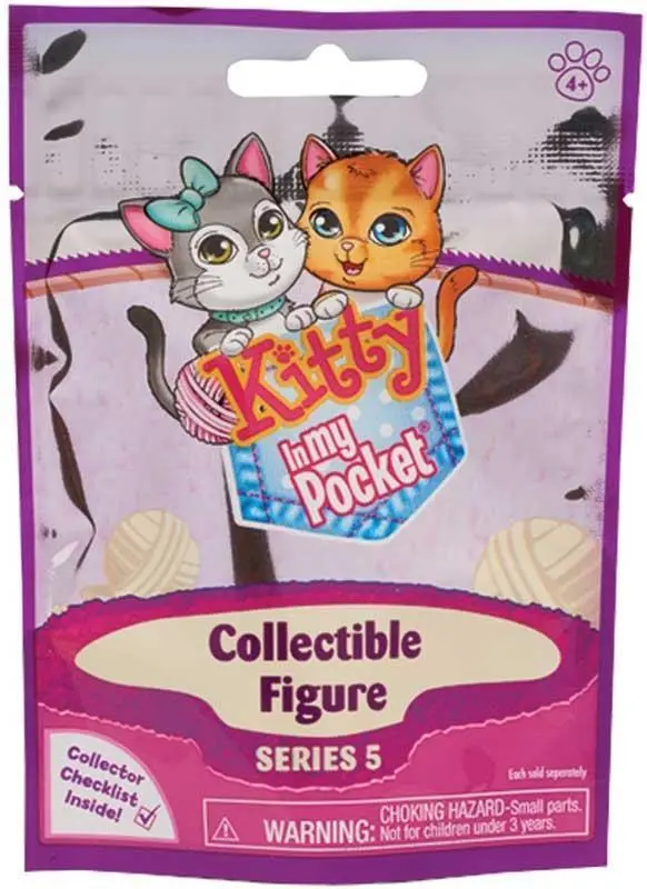 Kitty In My Pocket Series 5 Figurine Packs Assorted 1