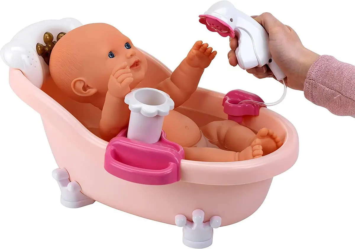 Klein 1665 Baby Coralie Bathtub And Accessories 1