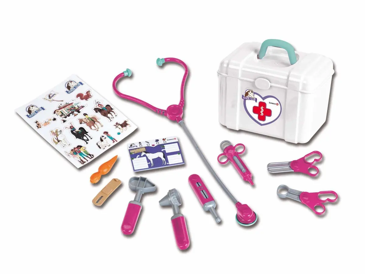 Klein 3119 Schleich Horse Club Veterinary Case Playset 1