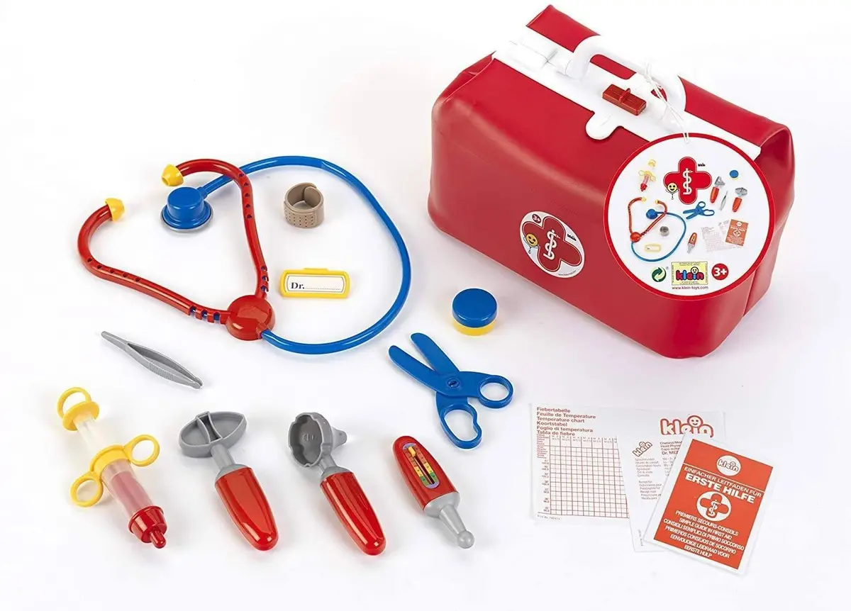 Klein 4647 Rescue Team Max & Dr. Kim Doctor's Bag Playset 1