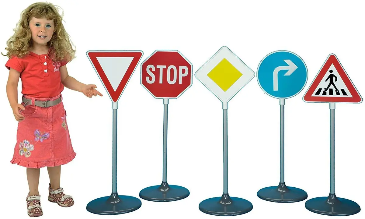 Klein 5-Piece Traffic Signs 1