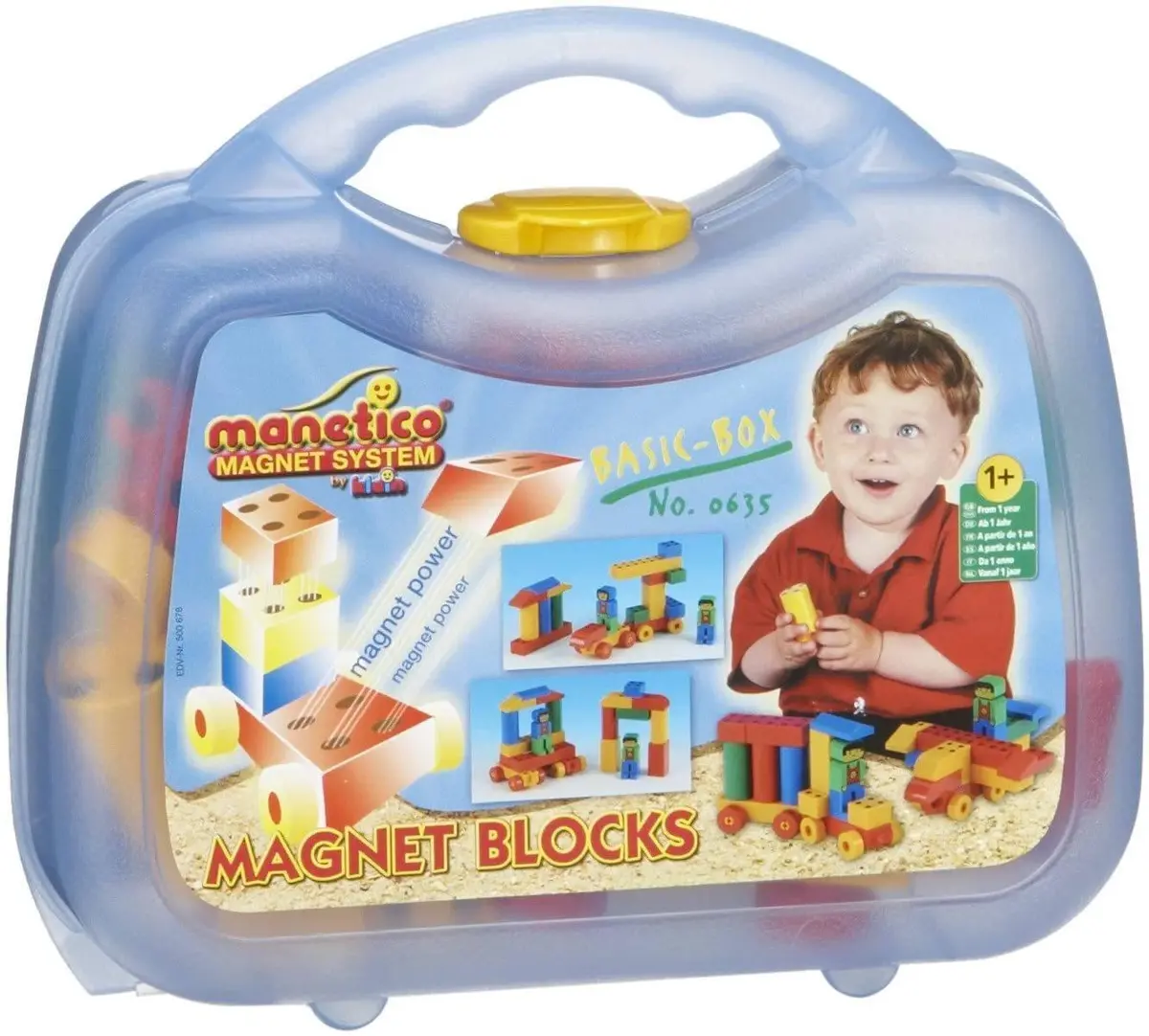 Klein 635 Magnetic Blocks, Case With 25 Pieces Blocks Baby & Toddler 1