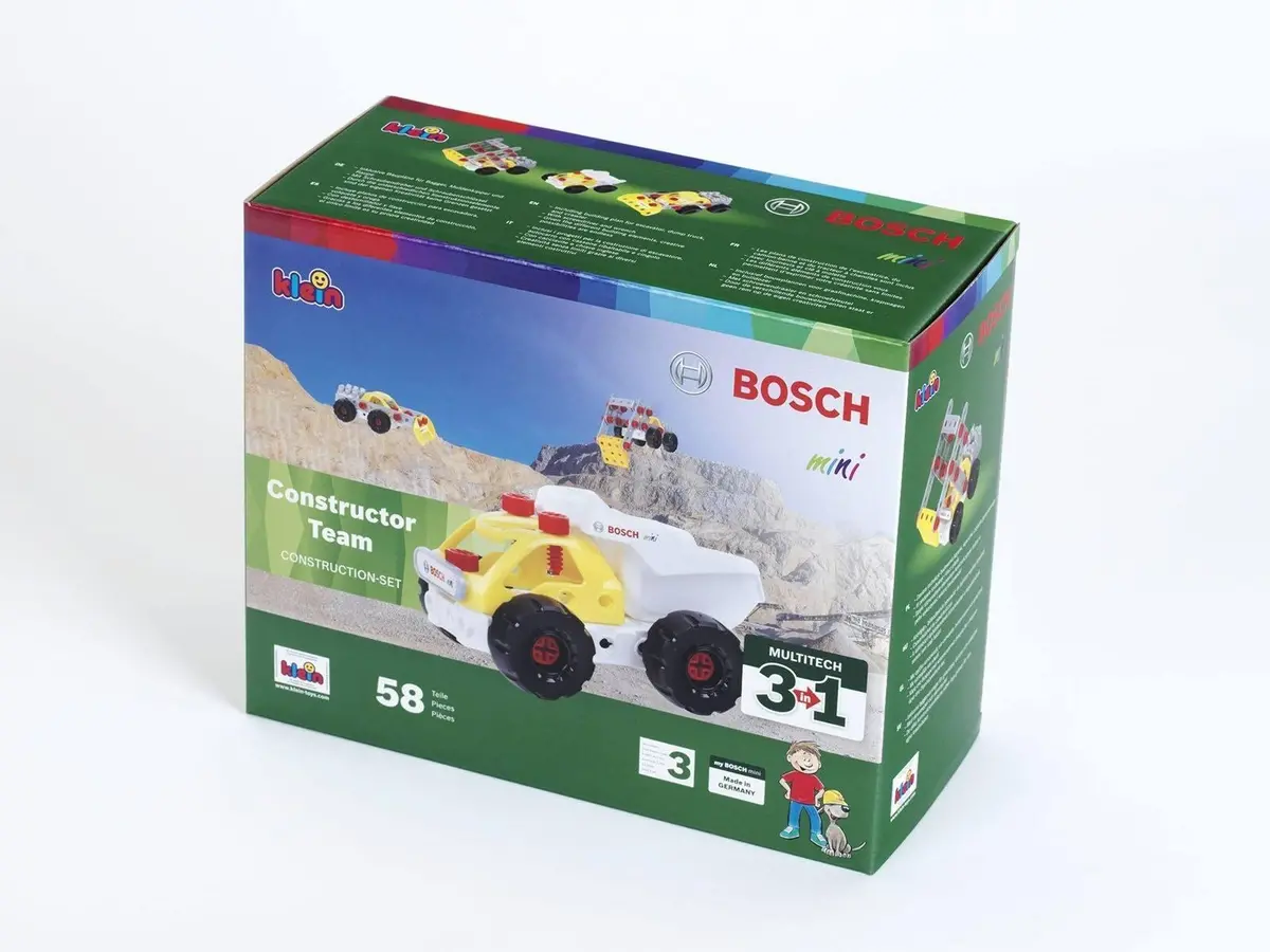 Klein 8792 Bosch 3 In 1 Constructor Team Construction Set Tools & Construction 2