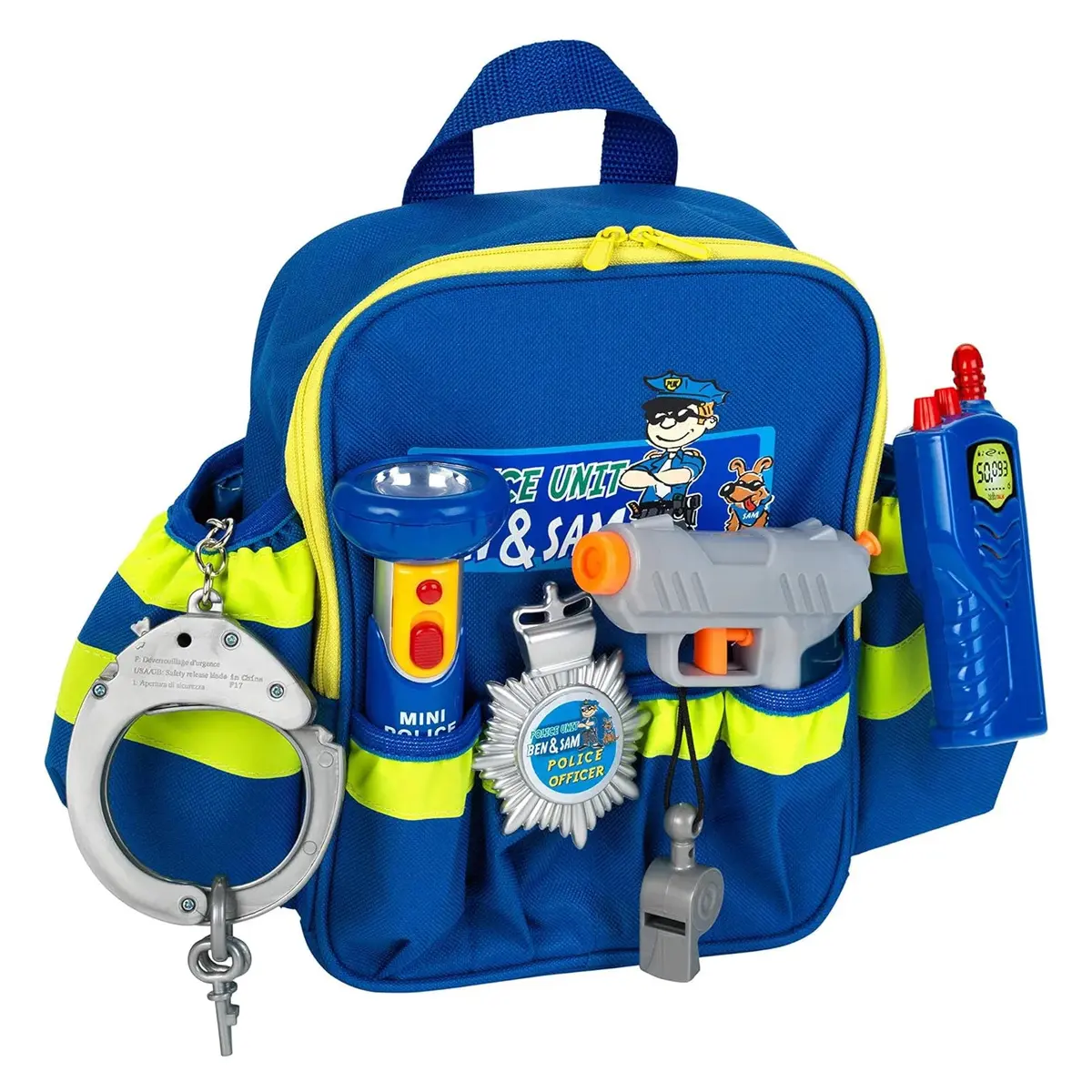 Klein 8802 Police Unit Ben & Sam Backpack Playset 1