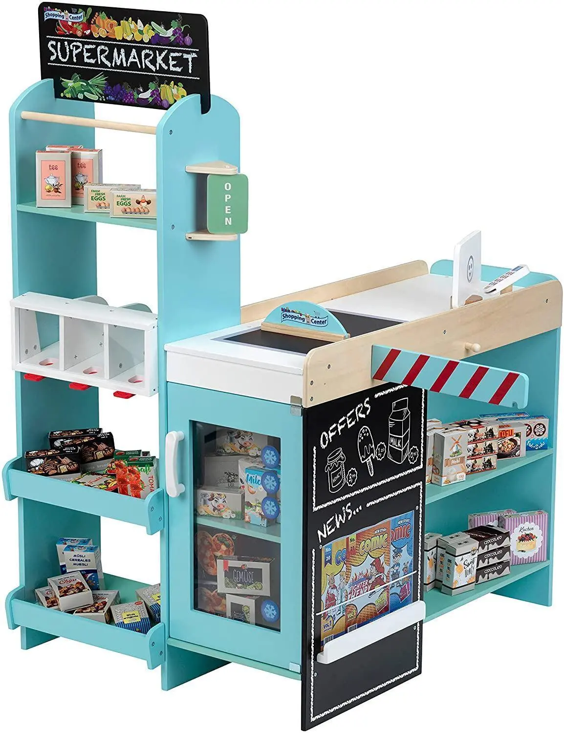 Klein 9391 Wooden Supermarket Play Centre 2