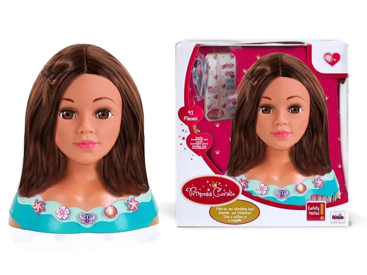 Klein Theo 5201 Princess Coralie Mia Make-Up And Hairdressing Head 1