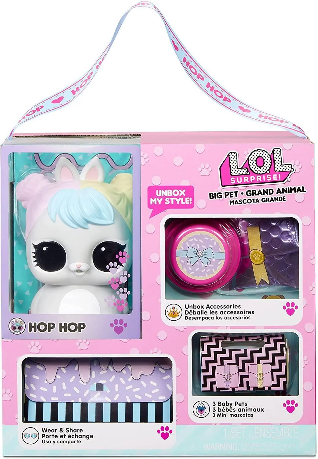 Lol Surprise! Big Pet Hop Hop With 15 Surprises 1