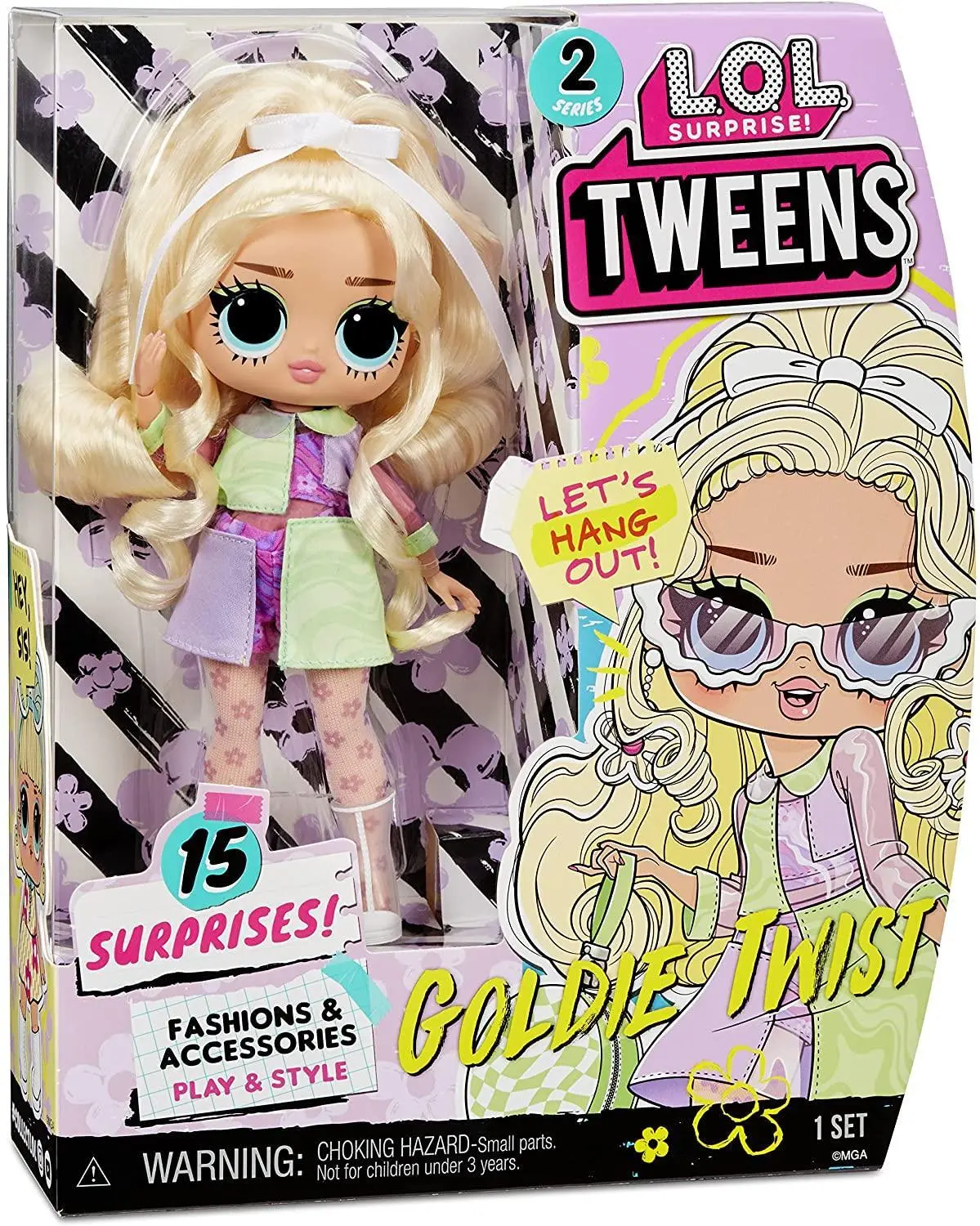 Lol Surprise! Tweens Series 2 Goldie Twist Fashion Doll 1
