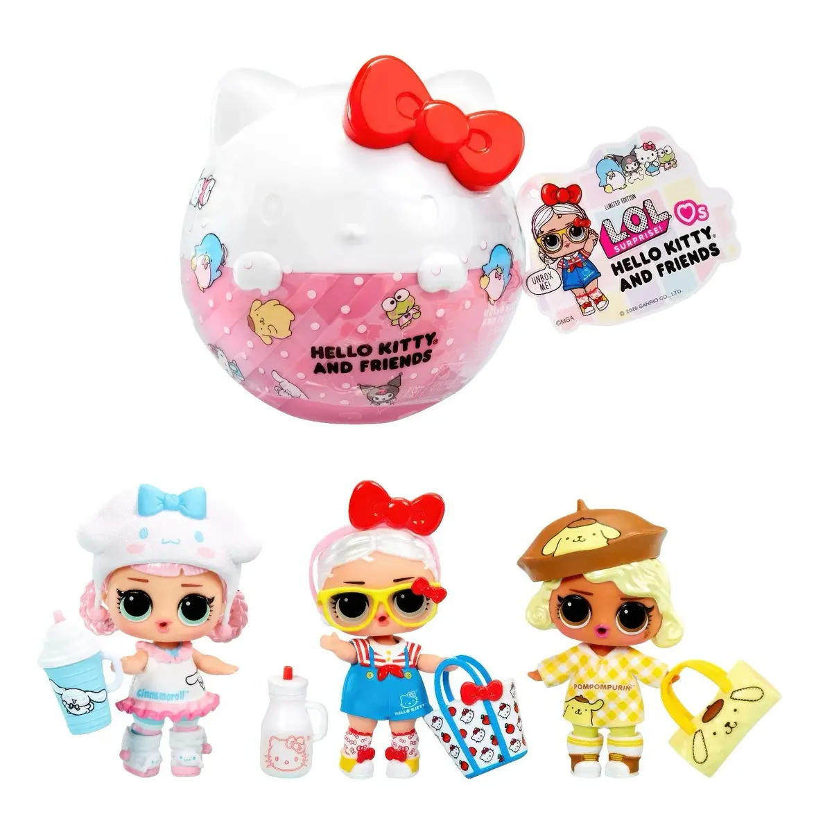 Lol Surprise! Hello Kitty And Friends Tots - Assorted 1