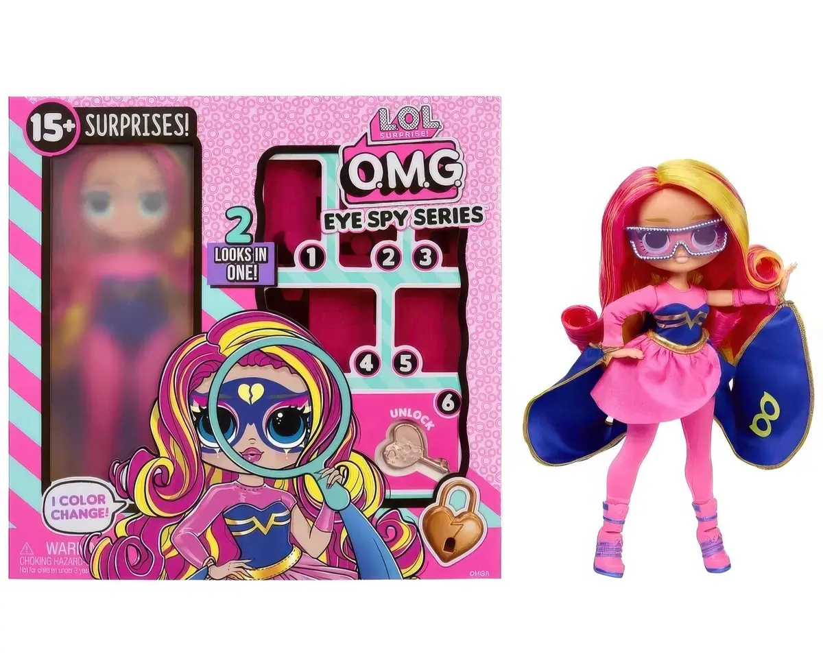 Lol Surprise! O.M.G. Eye Spy Fashion Doll Sabrina Sky 1