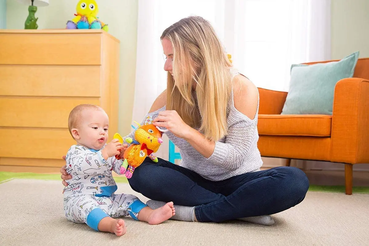Lamaze Flannery The Fox Baby Toy 2