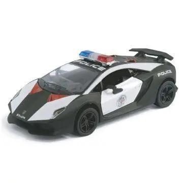 Lamborghini Sesto Elemento Police Car 1:36 Scale Model 1