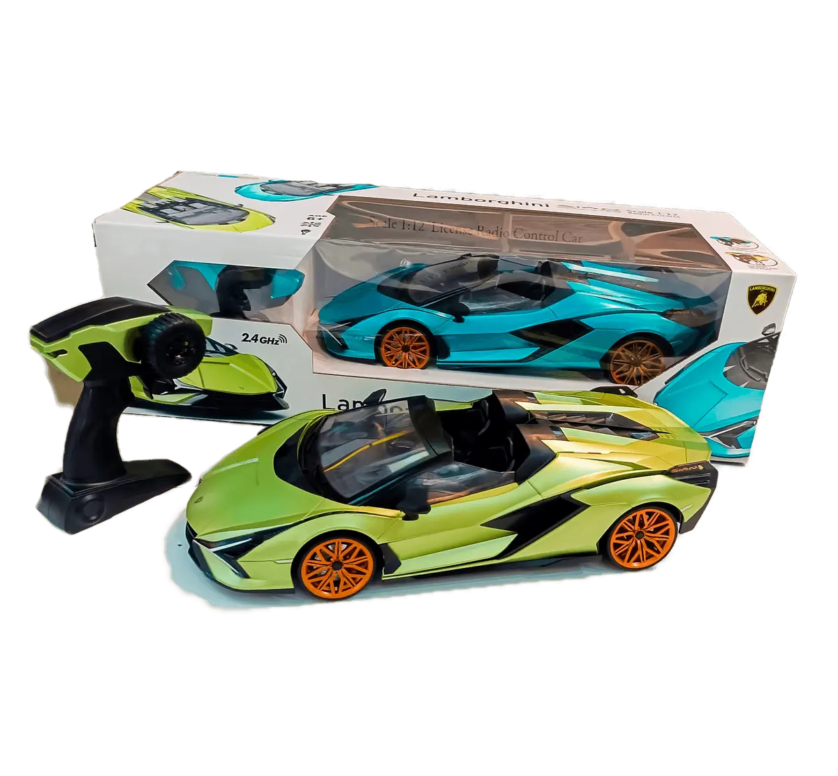 Lamborghini Sián Roadster Rc Car With Lights - Assortment 1