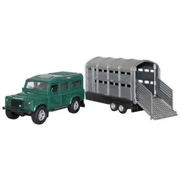 Land Rover & Livestock Trailer 1