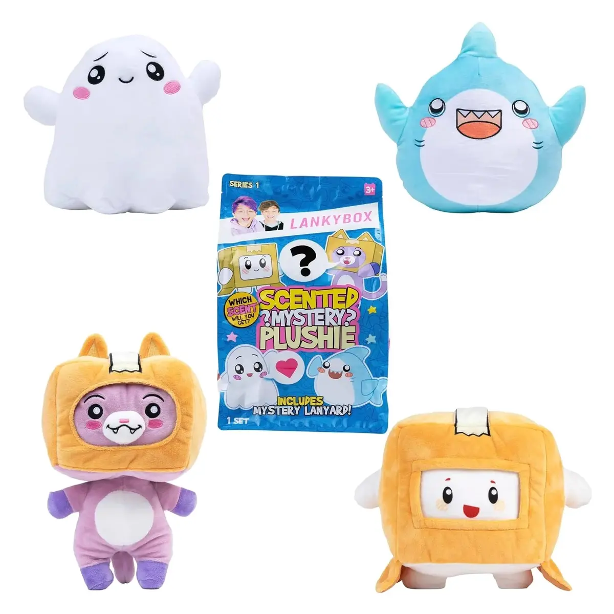 Lankybox 11 Inch Mystery Plush Assorted 1