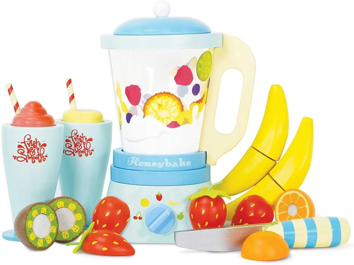 Le Toy Van Blender & Wooden Fruit Set Pretend Play 1