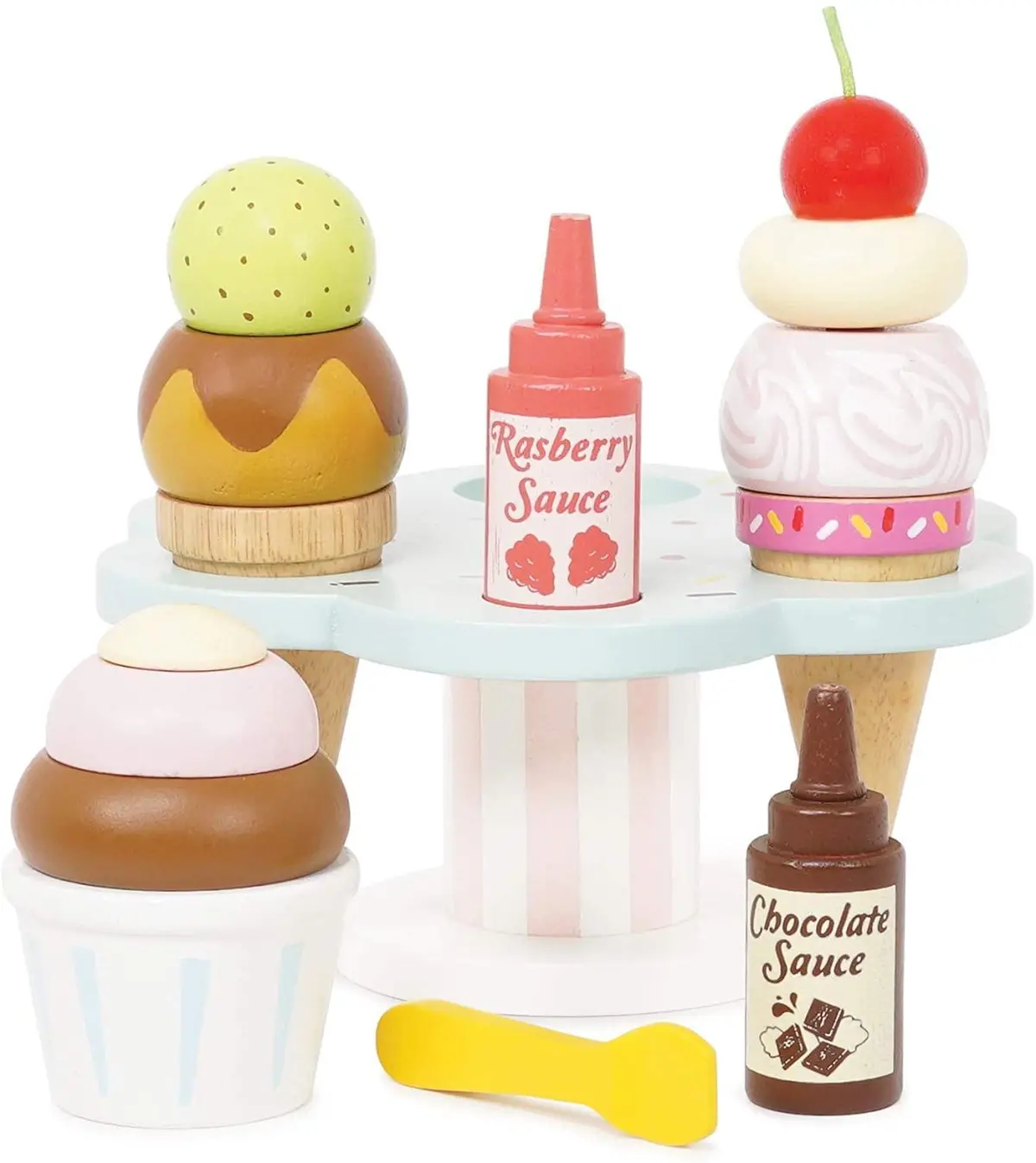 Le Toy Van Carlo's Wooden Ice Cream Gelato Stand 1
