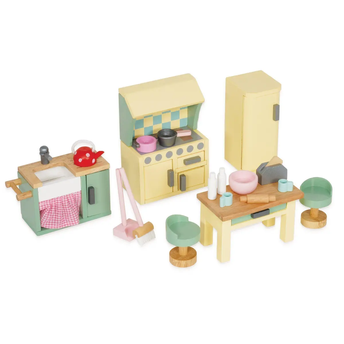 Le Toy Van Daisylane Kitchen Furniture Playset Dolls House Accessories 1