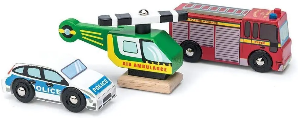 Le Toy Van - Emergency Vehicle Set Cars 1