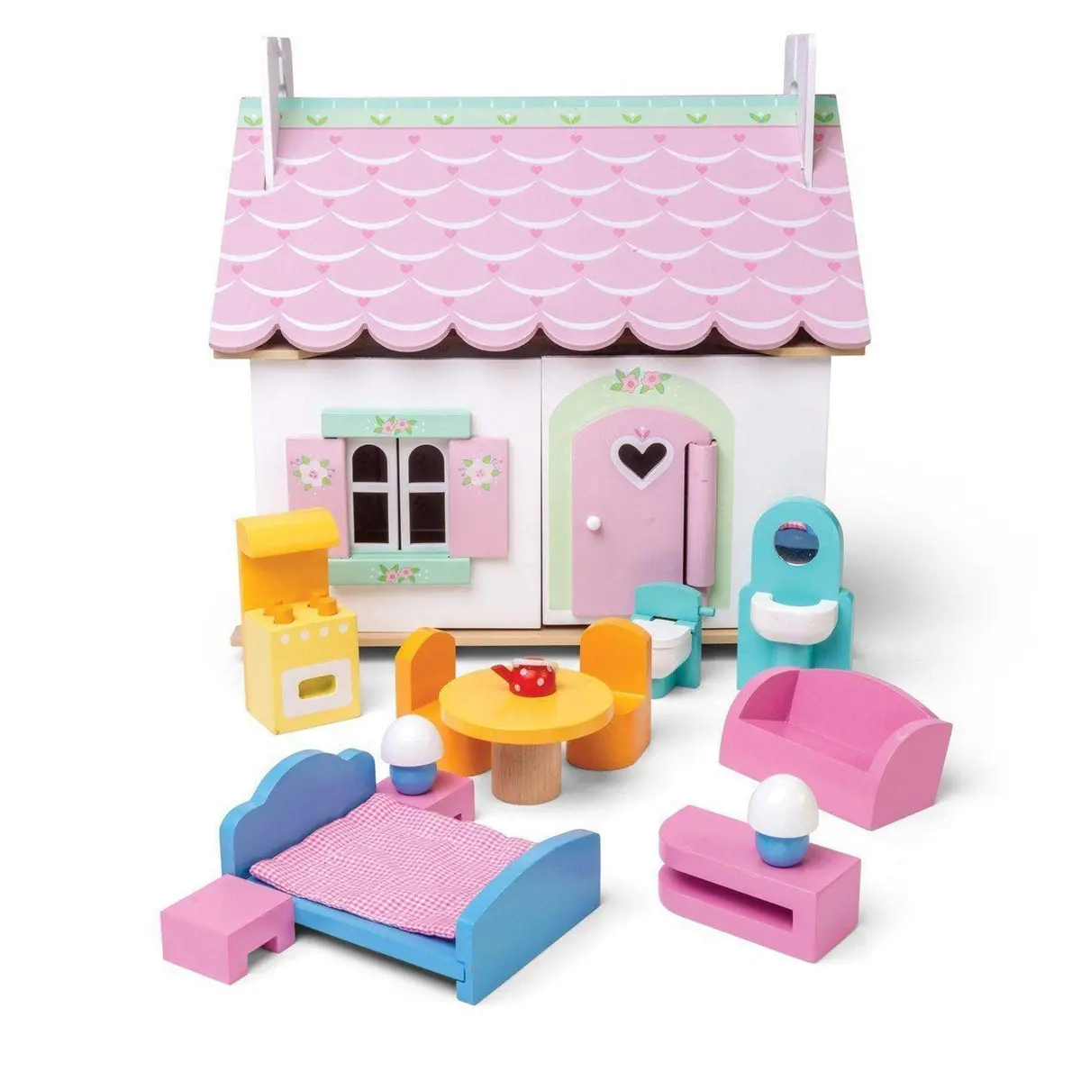 Le Toy Van Lily's Doll Cottage Dolls House 1