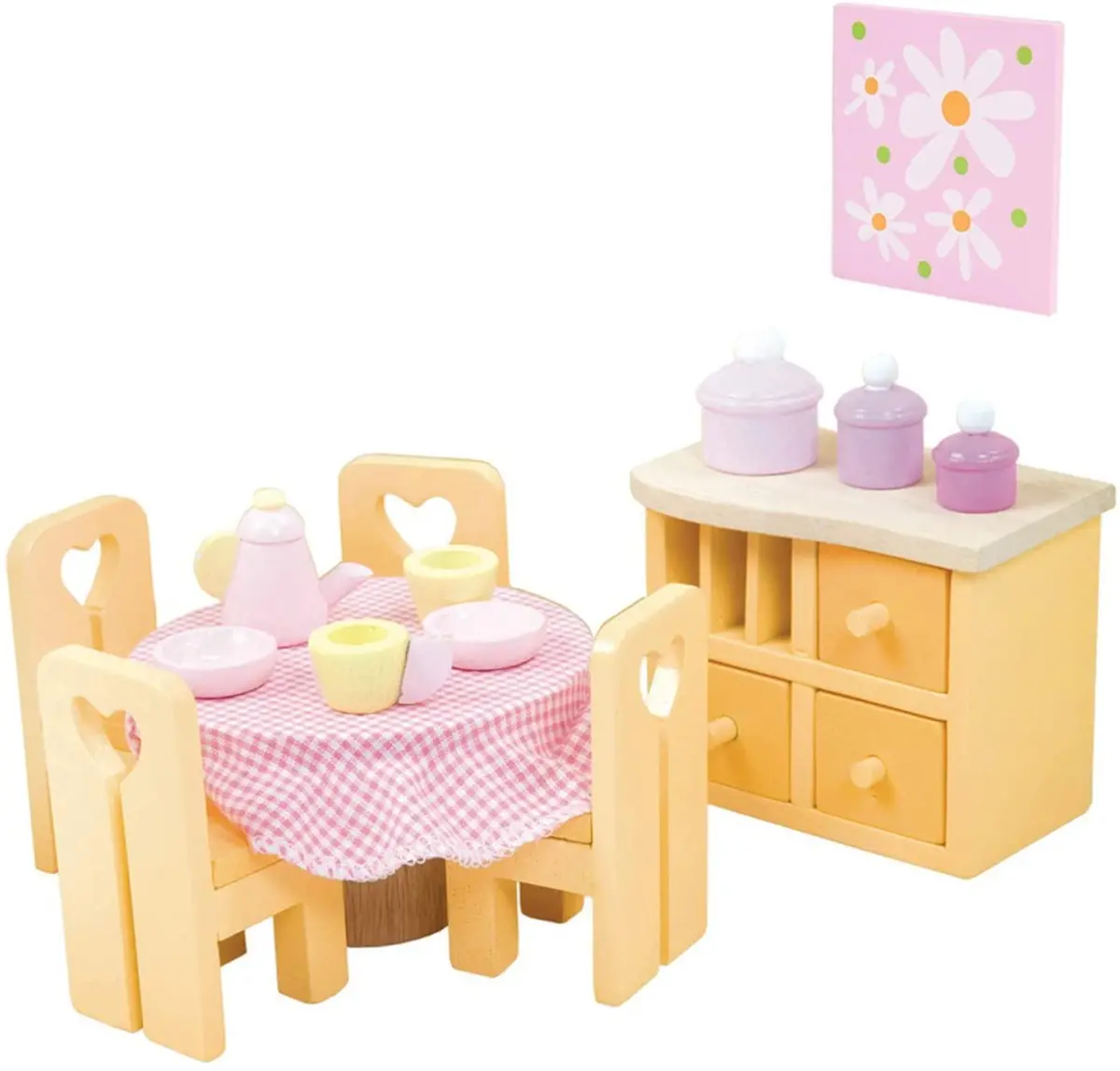 Le Toy Van Me049 Wooden Sugarplum Dining Room 1