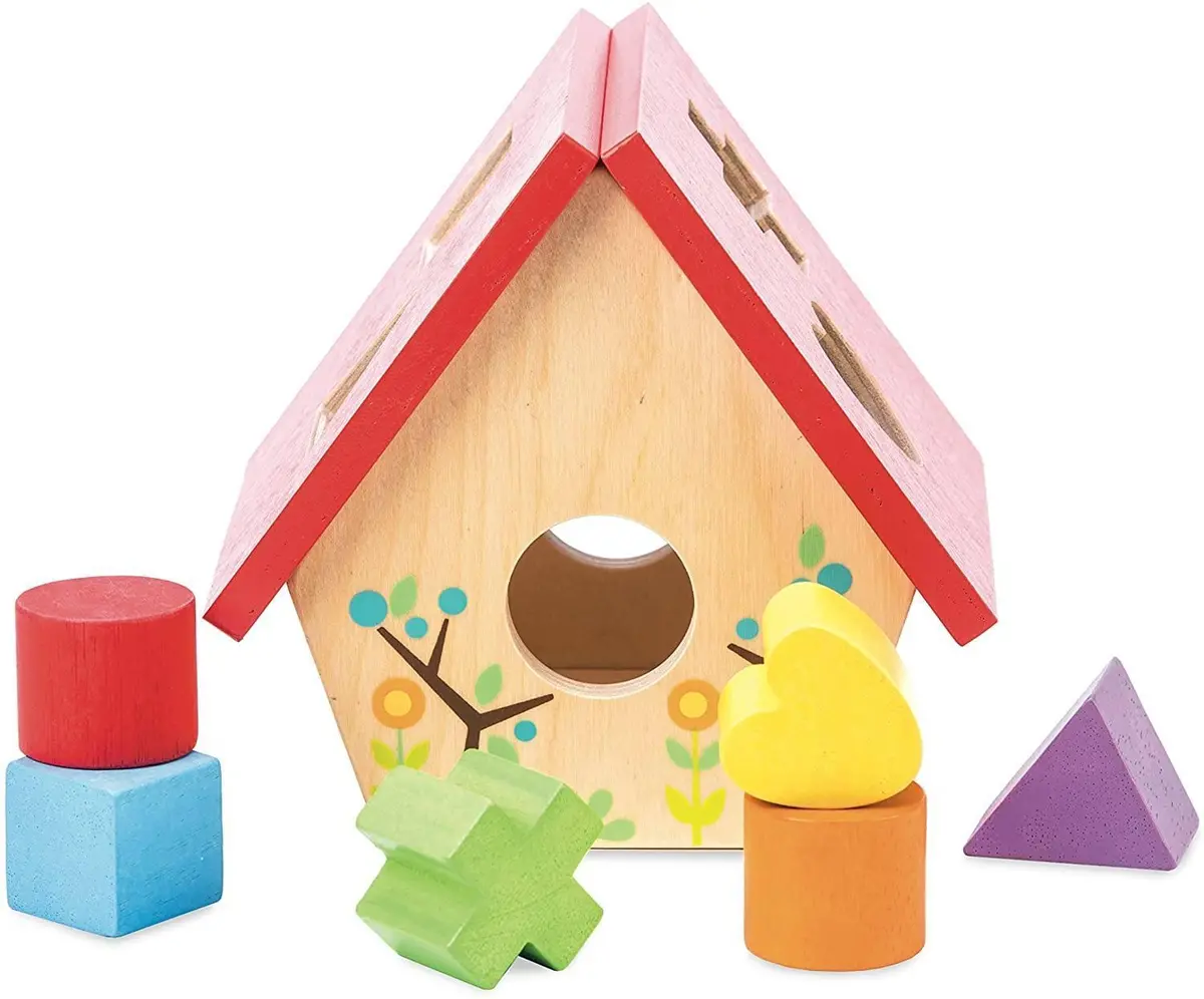Le Toy Van My Little Bird House Shape Sorter 1