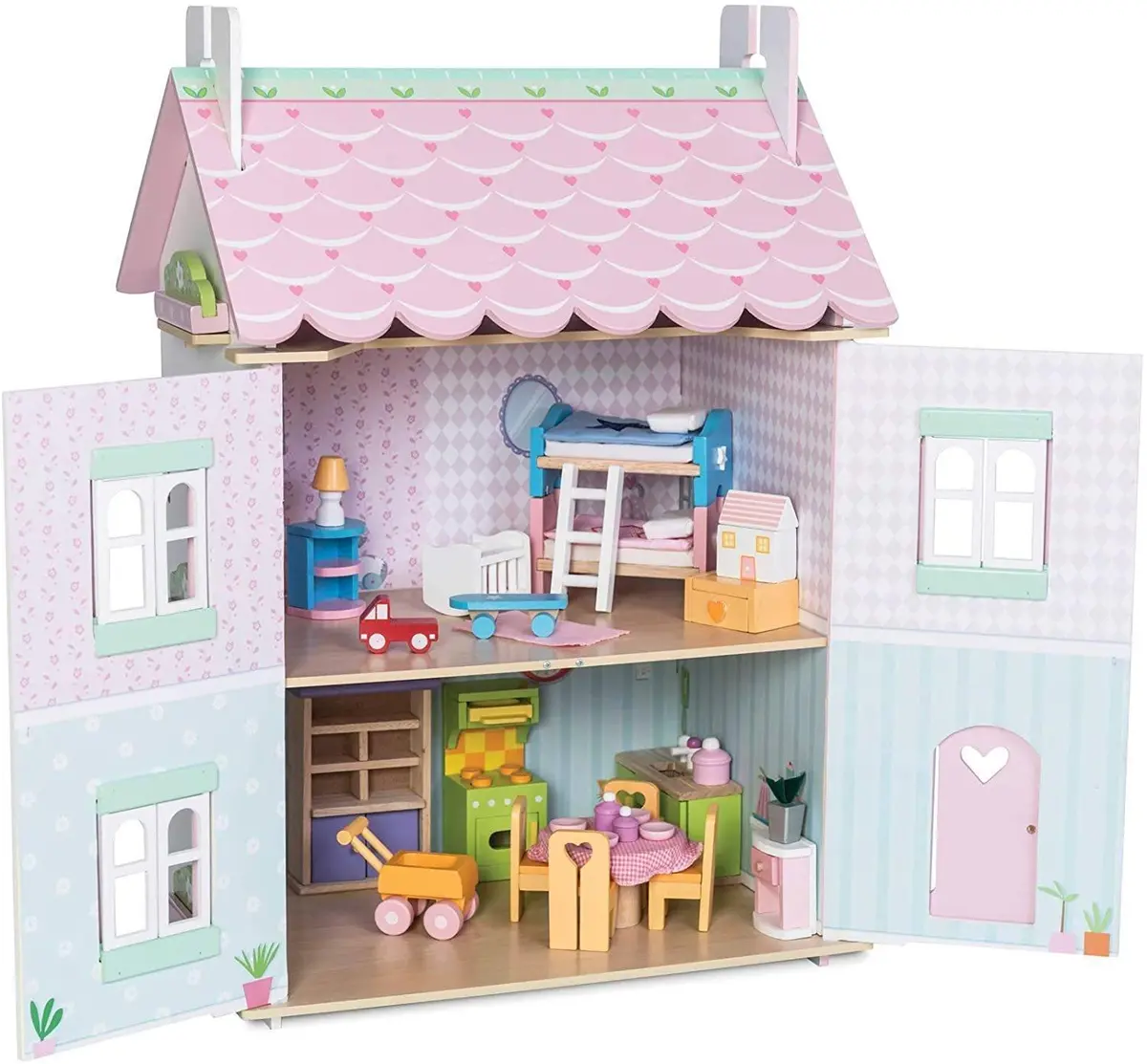 Le Toy Van Sweetheart Cottage Dolls House 1
