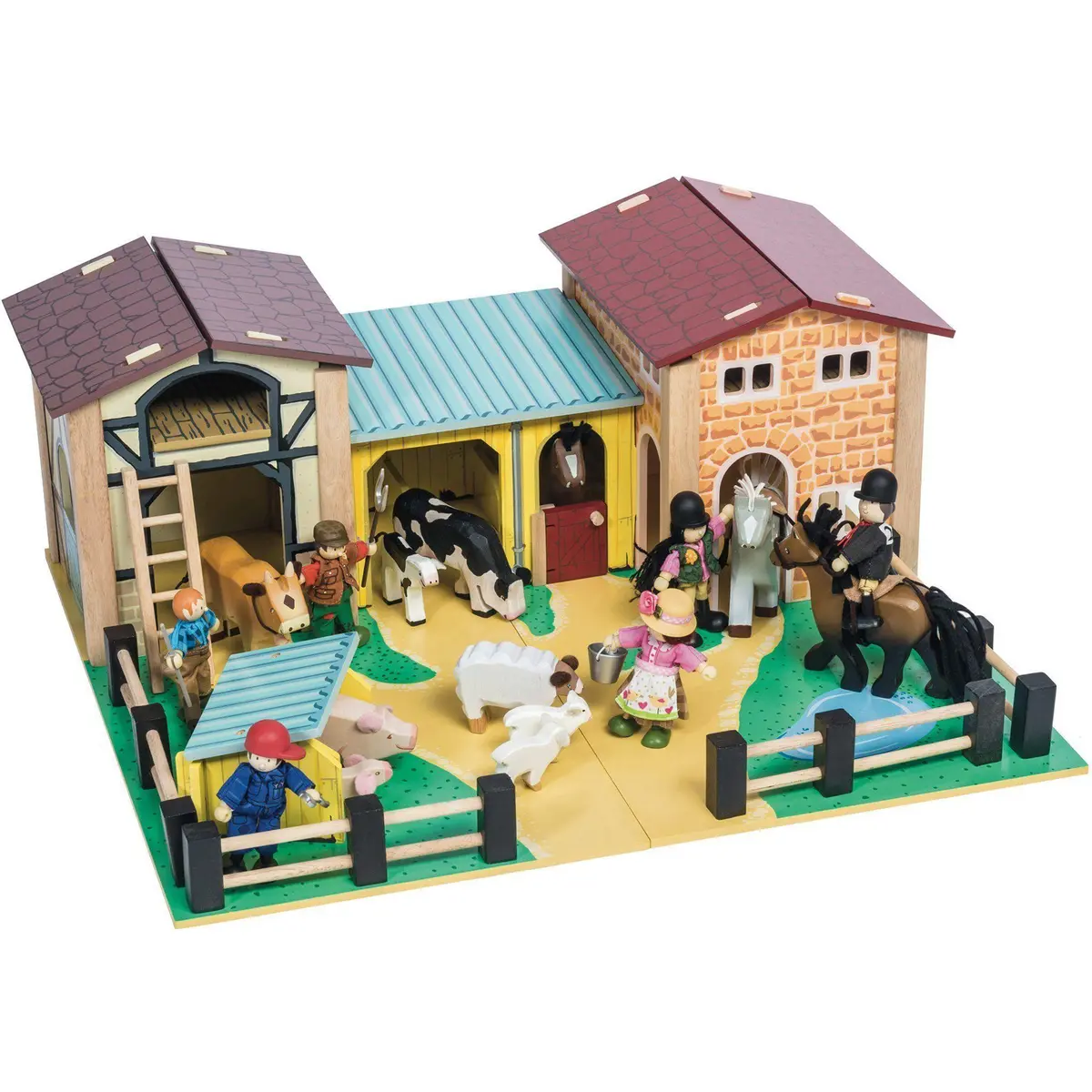 Le Toy Van -The Wooden Farmyard Playset 1