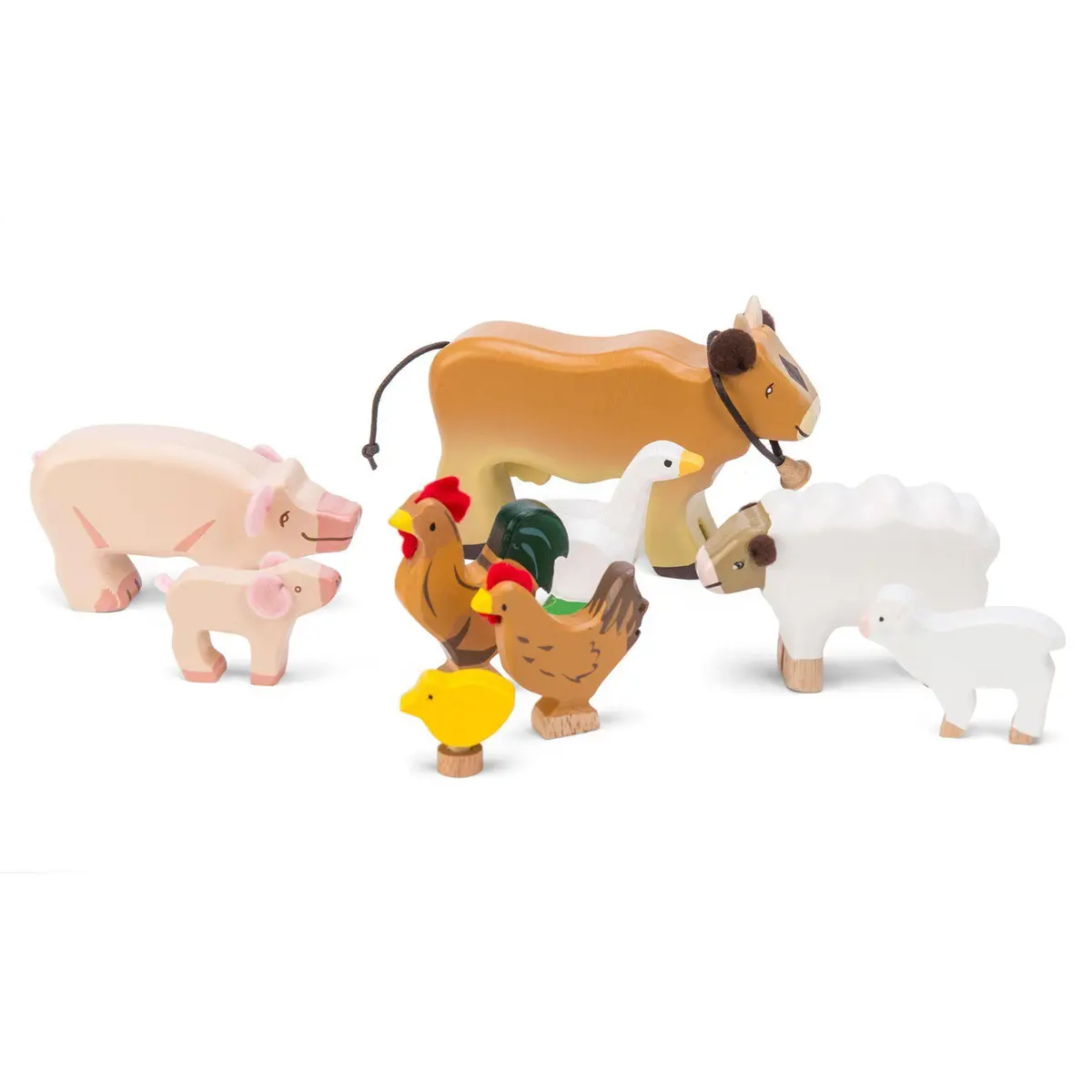 Le Toy Van Tv890 Wooden Sunny Farm Animals 1