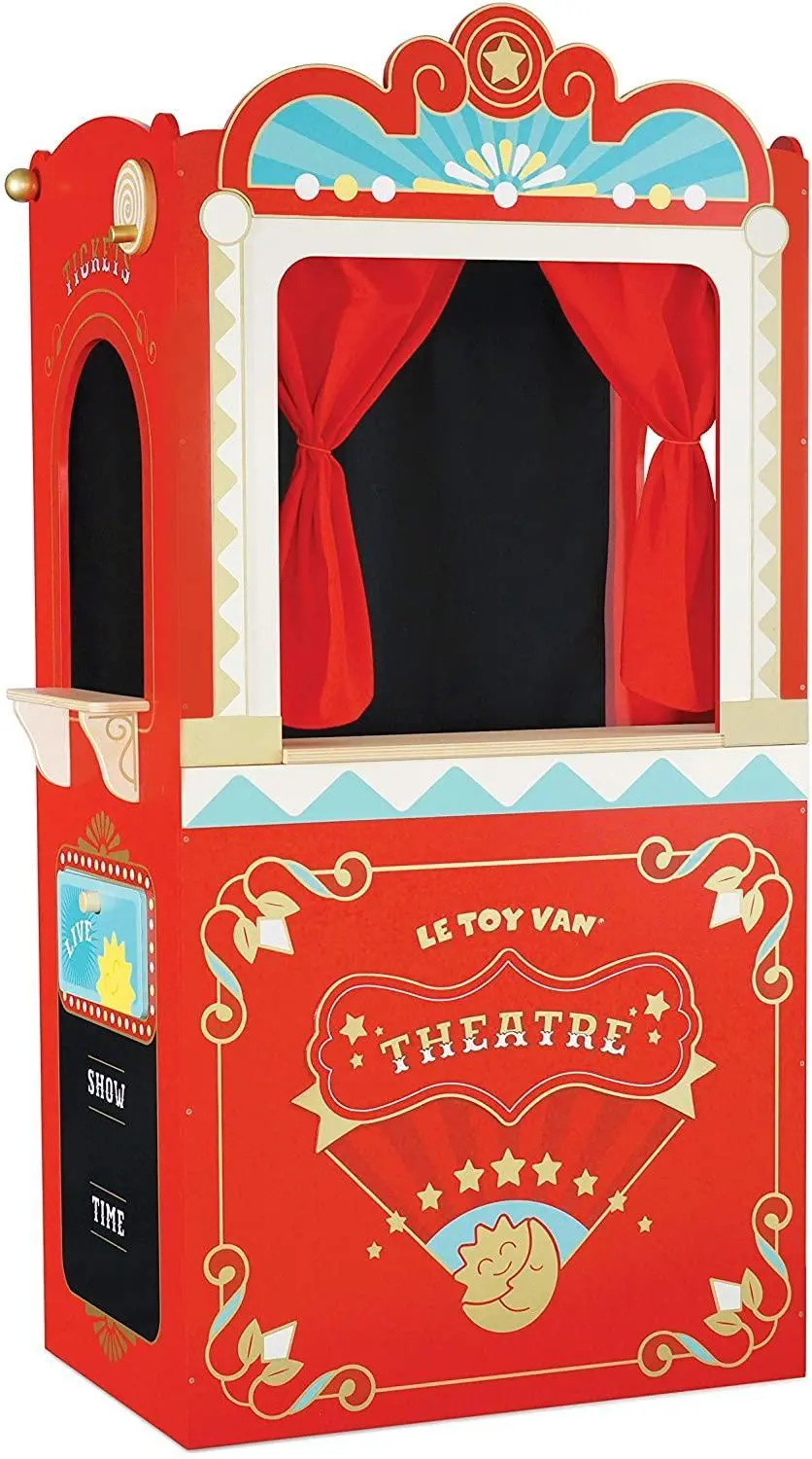 Le Toy Van Wooden Educational Puppet Theatre 1