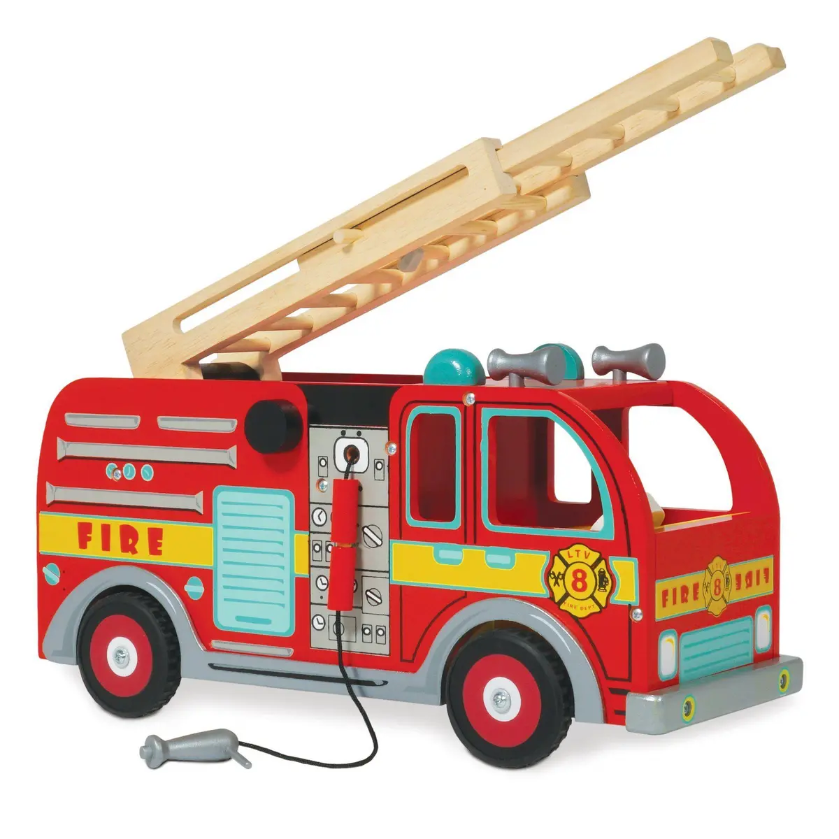 Le Toy Van Wooden Fire Truck 1