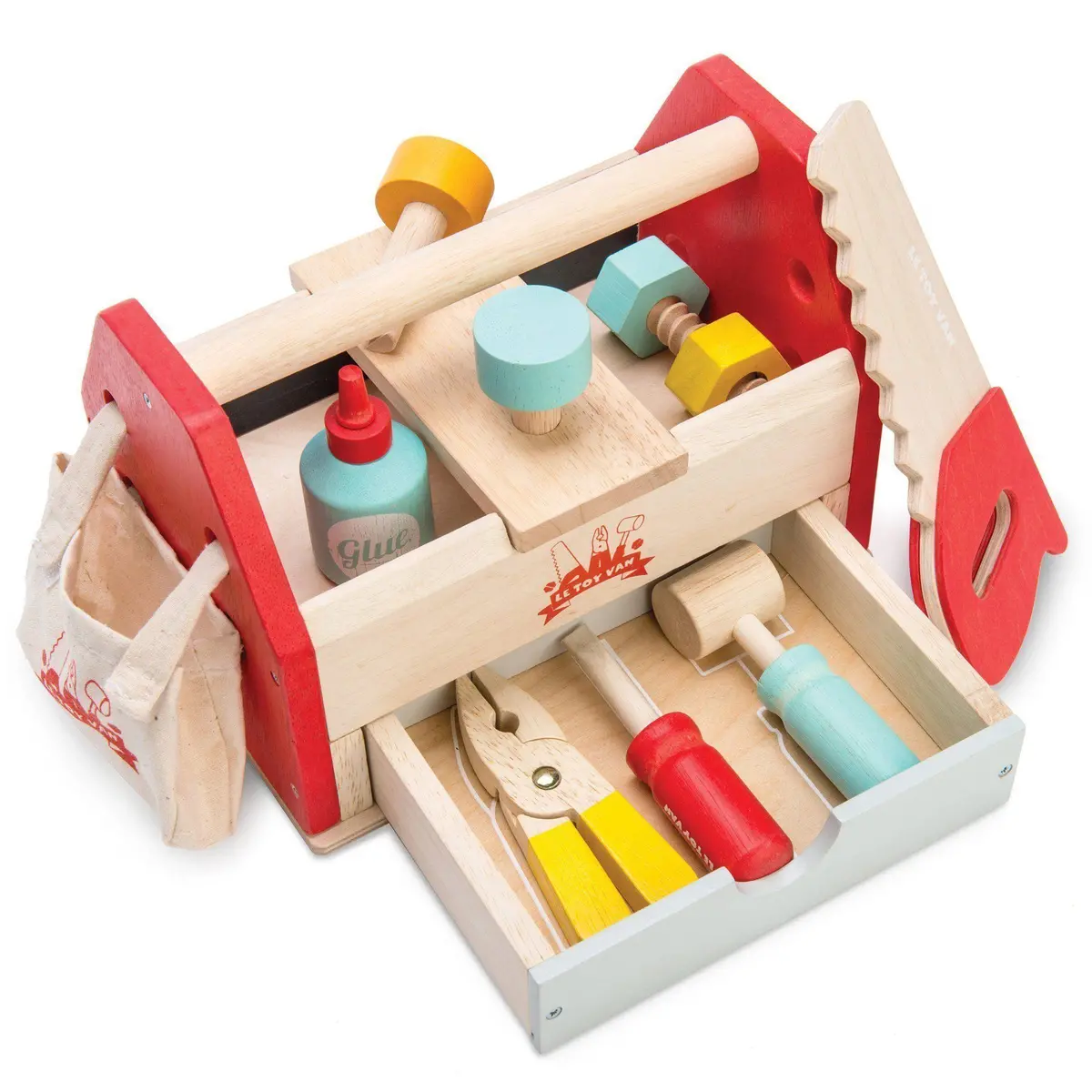 Le Toy Van Wooden Tool Box & Tools 1