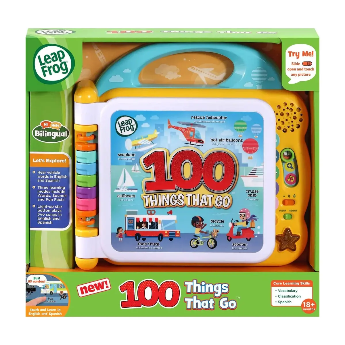 Leap Frog 100 Things That Go Book 2