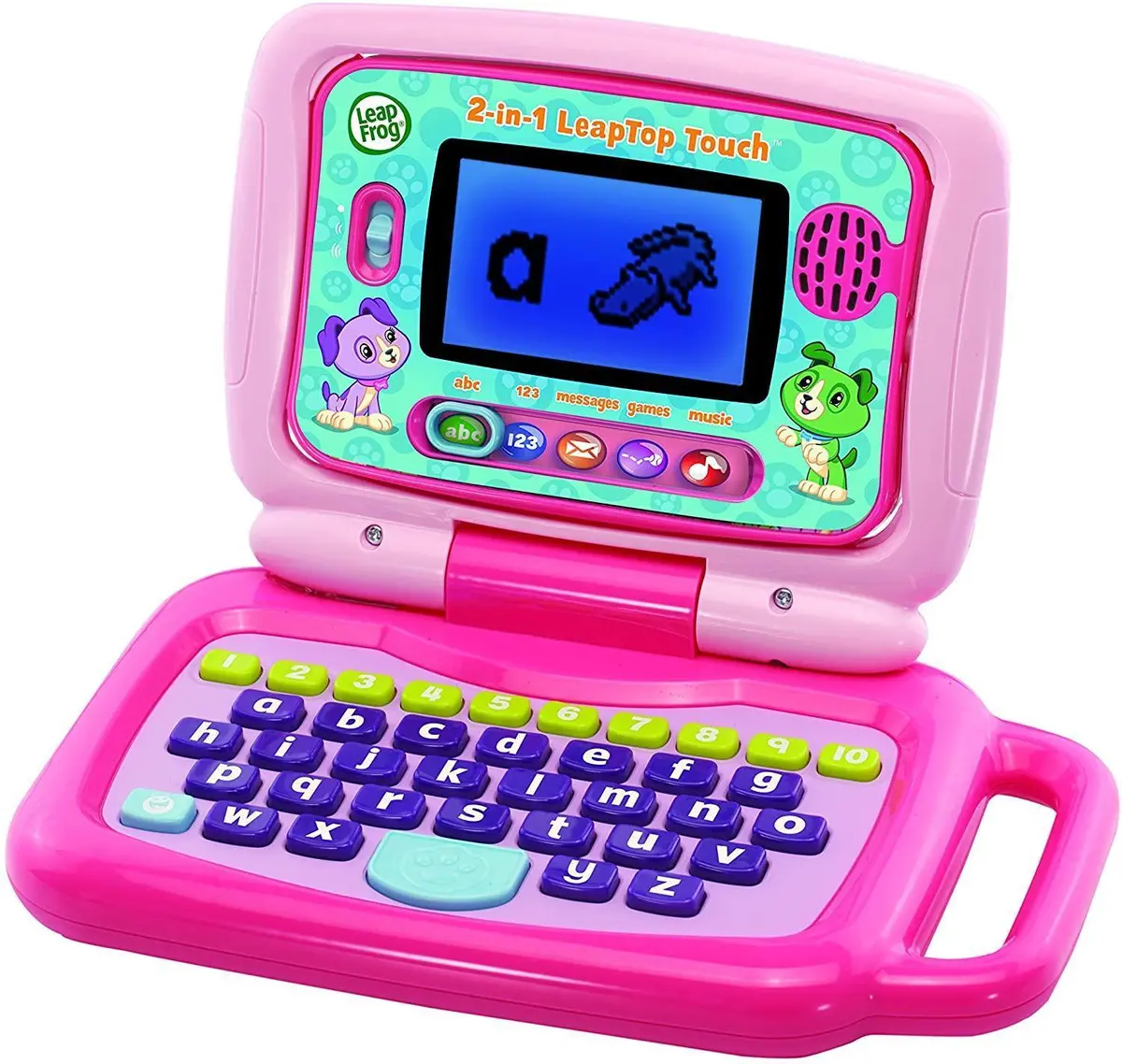 Leapfrog 2-In-1 Leaptop Touch Laptop Pink 1