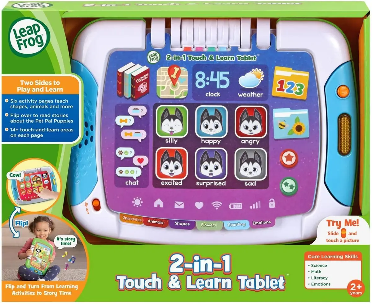 Leapfrog 2-In-1 Touch & Learn Tablet 1
